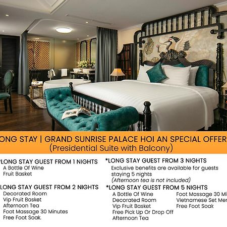 Grand Sunrise Palace Hoi An- A Luxury Indochine Hotel & Spa Esterno foto