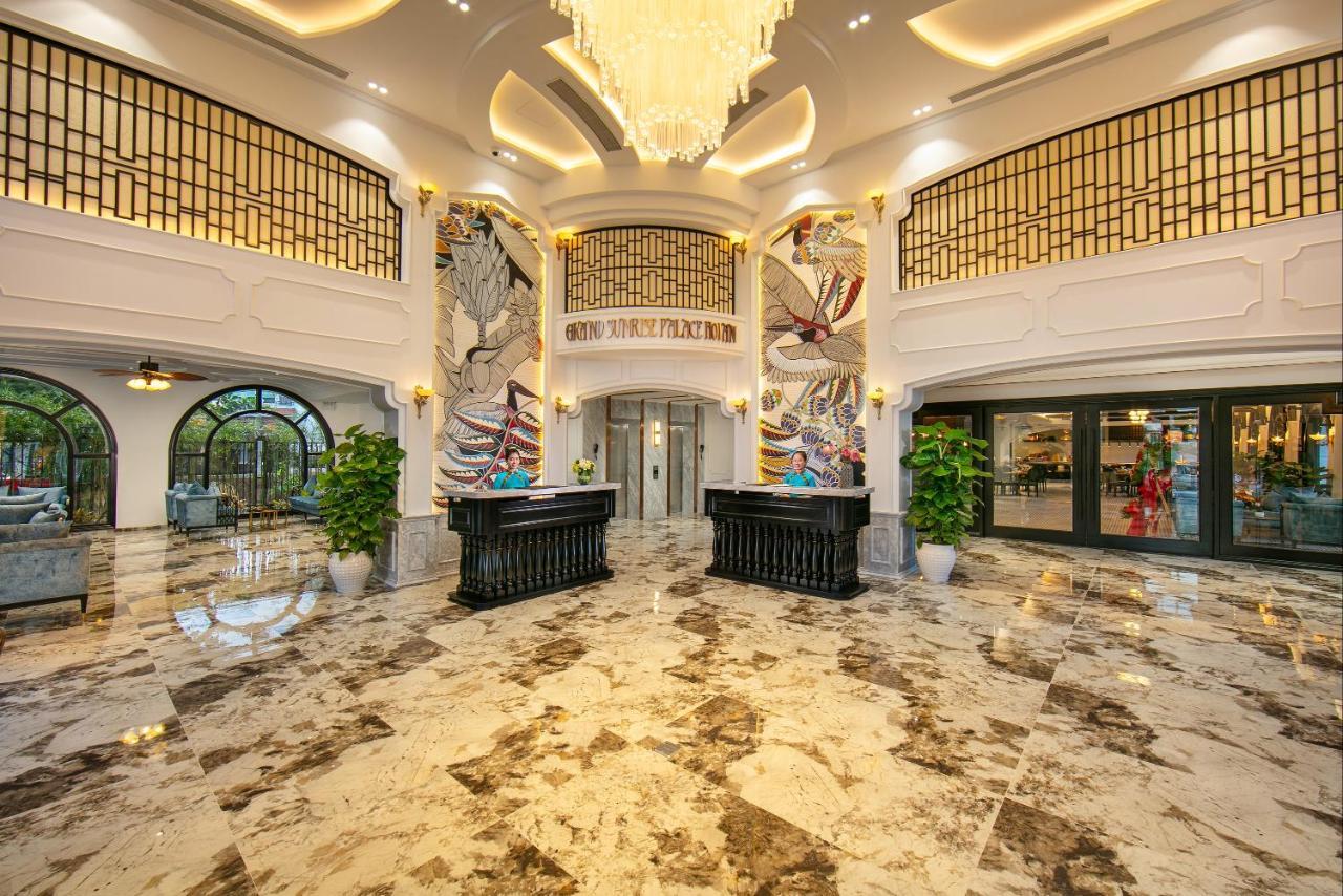 Grand Sunrise Palace Hoi An- A Luxury Indochine Hotel & Spa Esterno foto Lobby