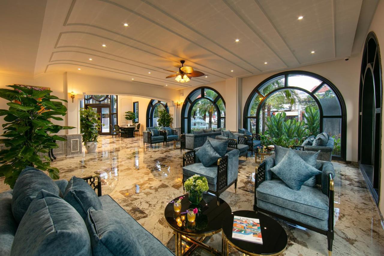 Grand Sunrise Palace Hoi An- A Luxury Indochine Hotel & Spa Esterno foto Lobby