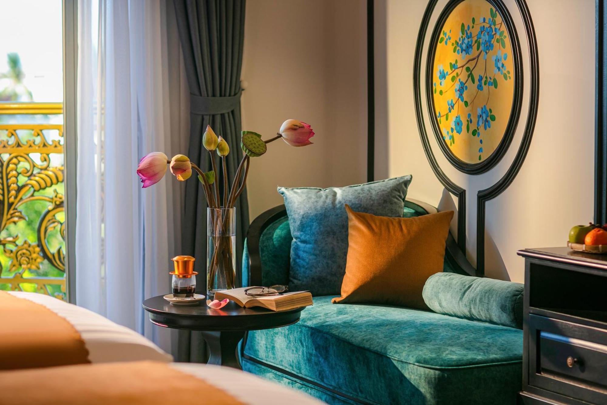 Grand Sunrise Palace Hoi An- A Luxury Indochine Hotel & Spa Esterno foto Deluxe Room