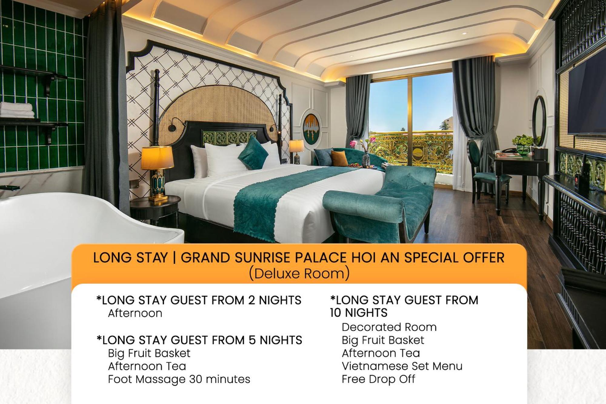 Grand Sunrise Palace Hoi An- A Luxury Indochine Hotel & Spa Esterno foto