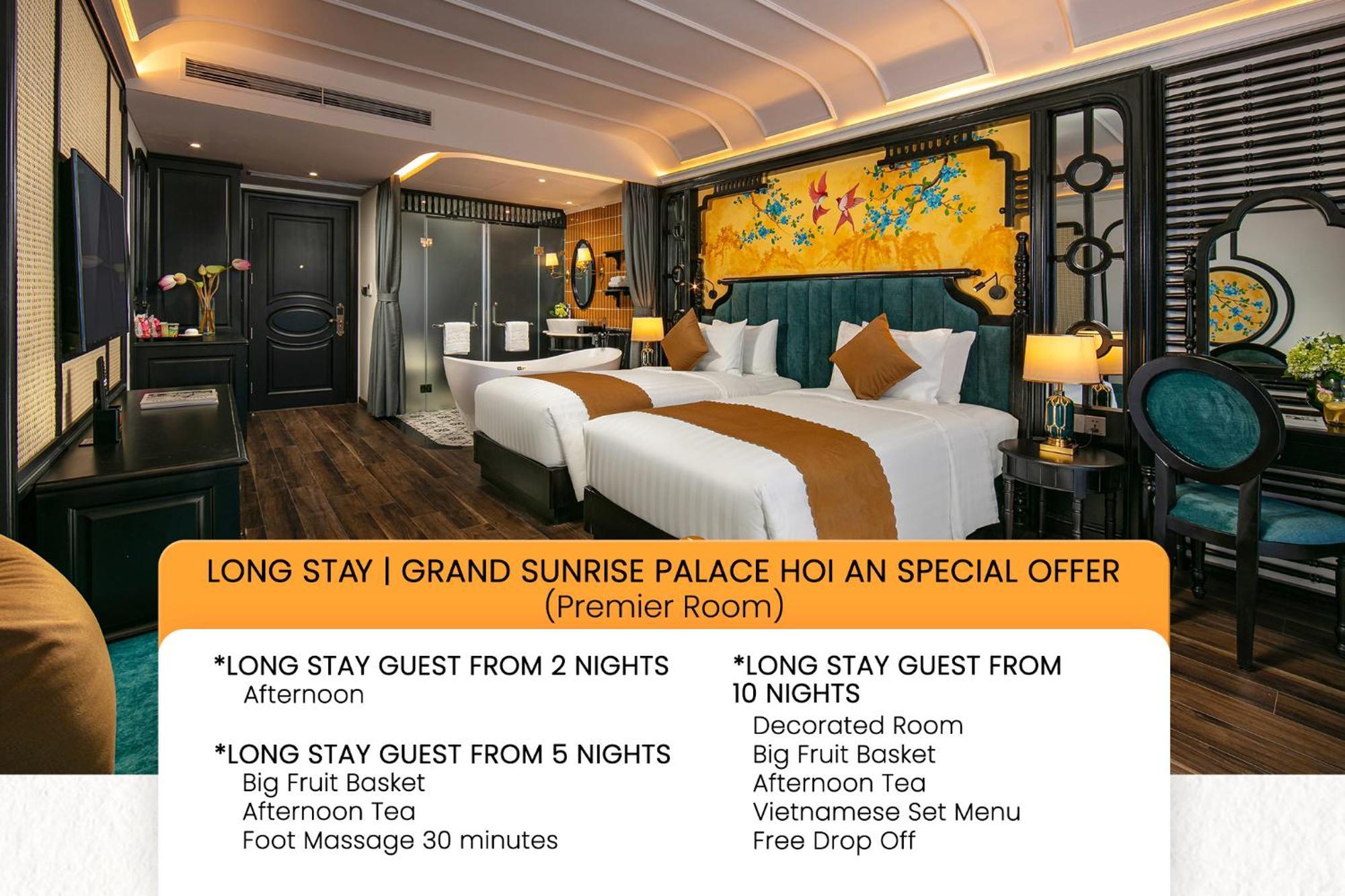Grand Sunrise Palace Hoi An- A Luxury Indochine Hotel & Spa Esterno foto